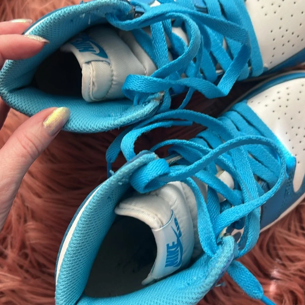 Jordan 1 UNC Dark Powder Blue size 5.5/36 - Picture 3 of 9